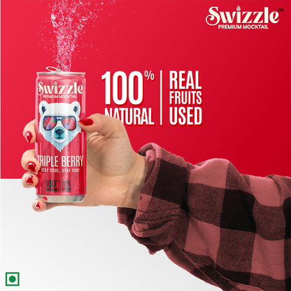 Triple Berry (Swizzle Mocktails / Premium Mocktails Special)