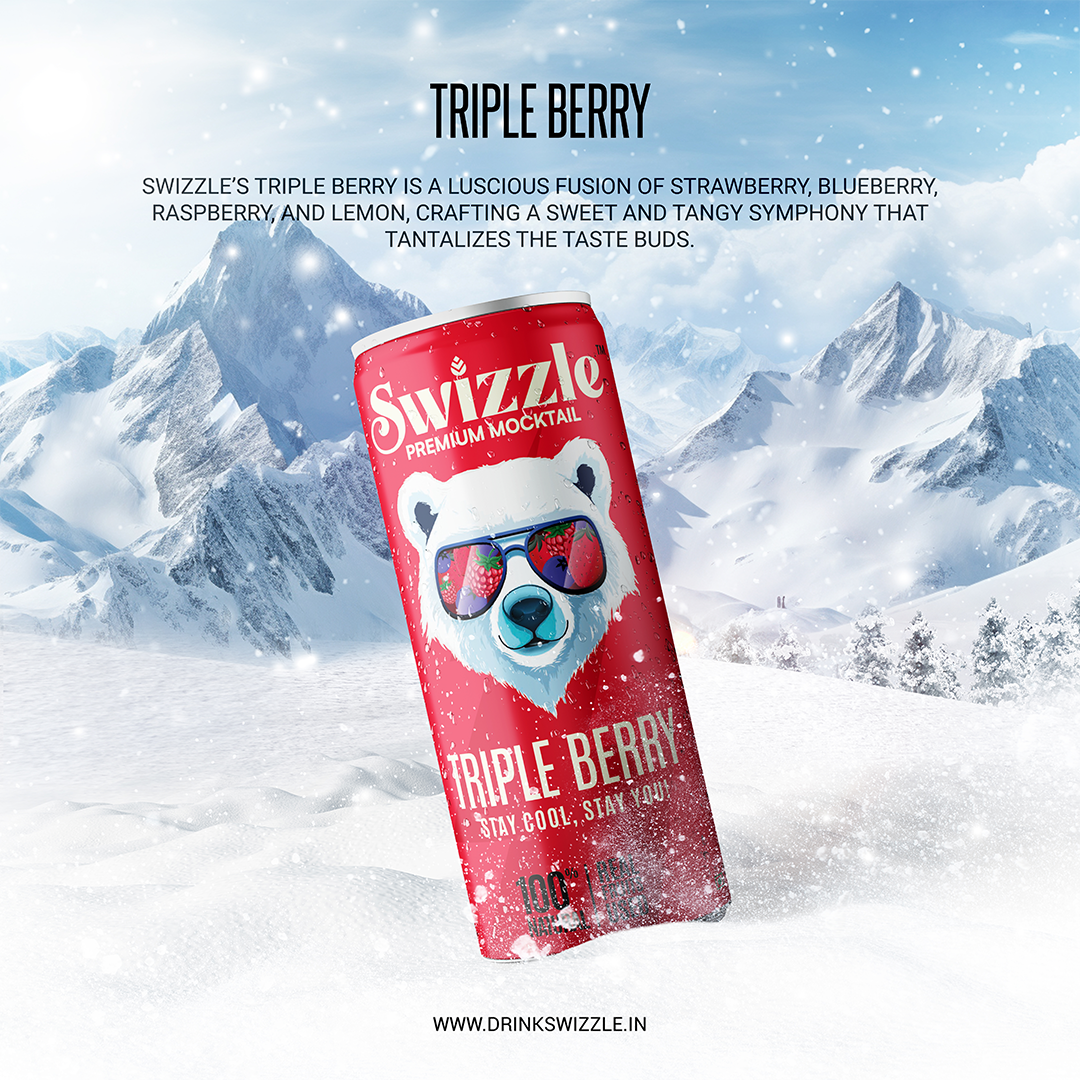 Triple Berry (Swizzle Mocktails / Premium Mocktails Special)