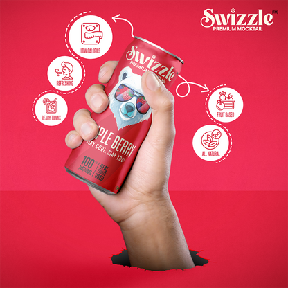 Triple Berry (Swizzle Mocktails / Premium Mocktails Special)