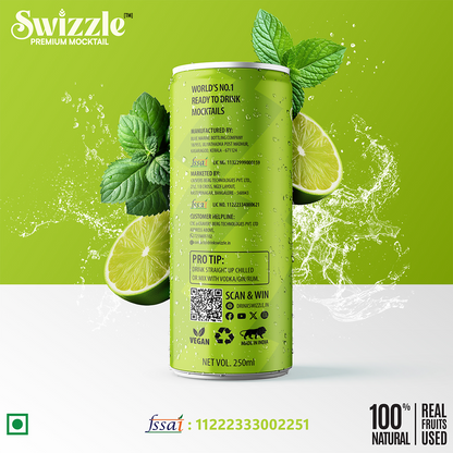 Assorted Flavours Mocktails / Premium Mocktails Combo (Pack of 4)