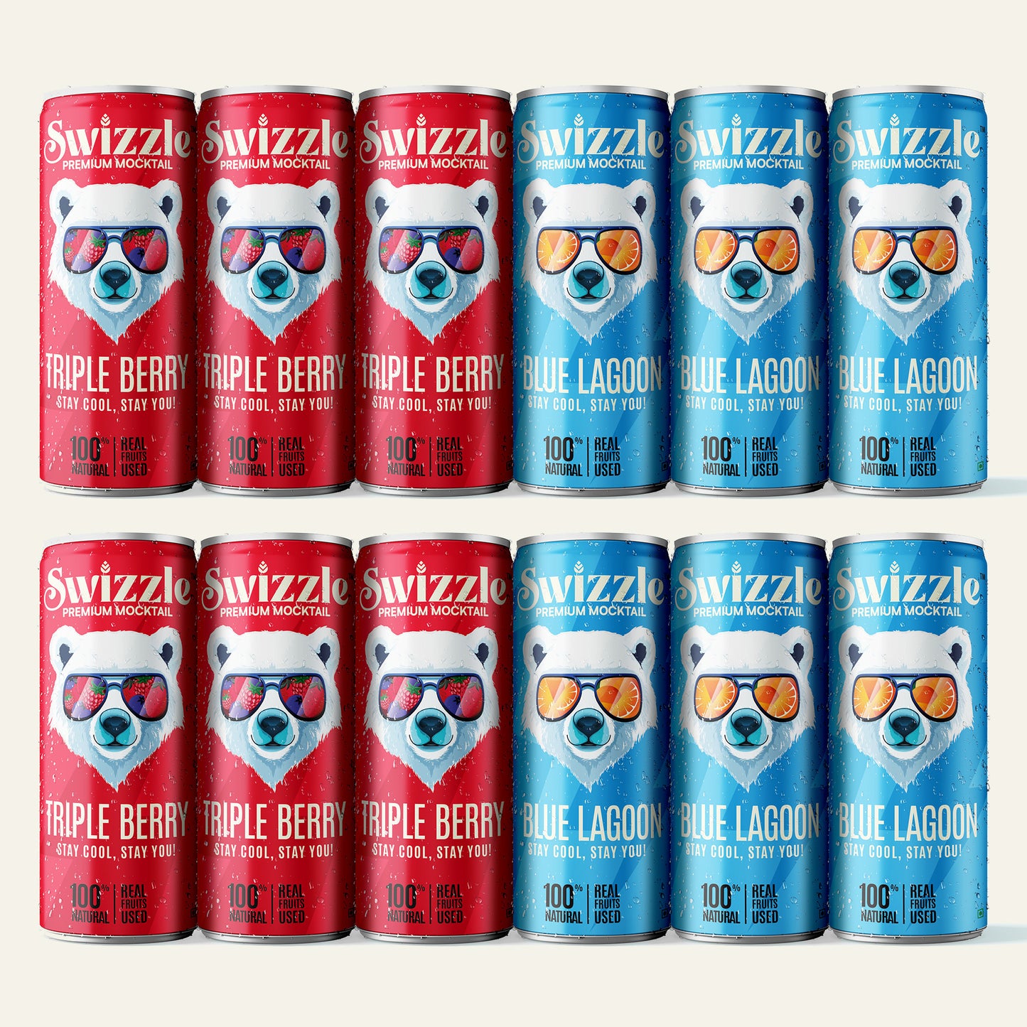 Summer Delight Duet (Blue Lagoon & Triple Berry)