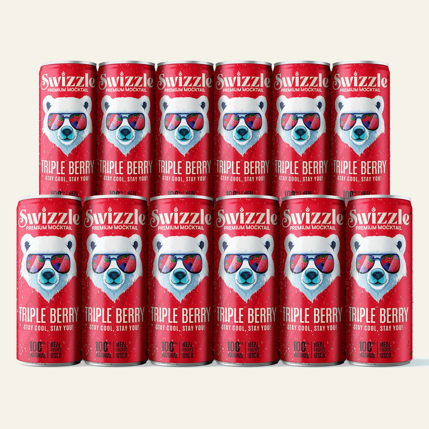 Triple Berry (Swizzle Mocktails / Premium Mocktails Special)