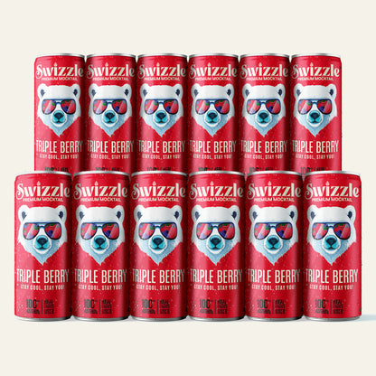 Triple Berry (Swizzle Mocktails / Premium Mocktails Special)