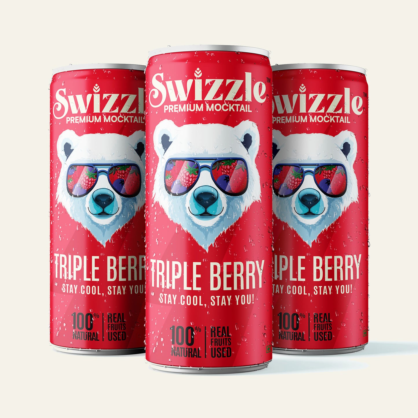 Triple Berry (Swizzle Mocktails / Premium Mocktails Special)