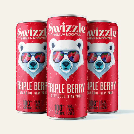 Triple Berry (Swizzle Mocktails / Premium Mocktails Special)