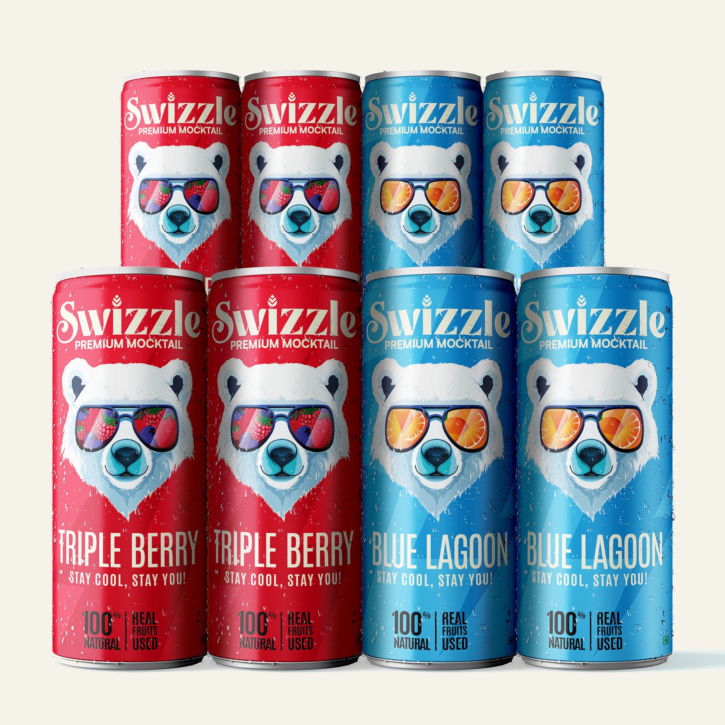 Summer Delight Duet (Blue Lagoon & Triple Berry)