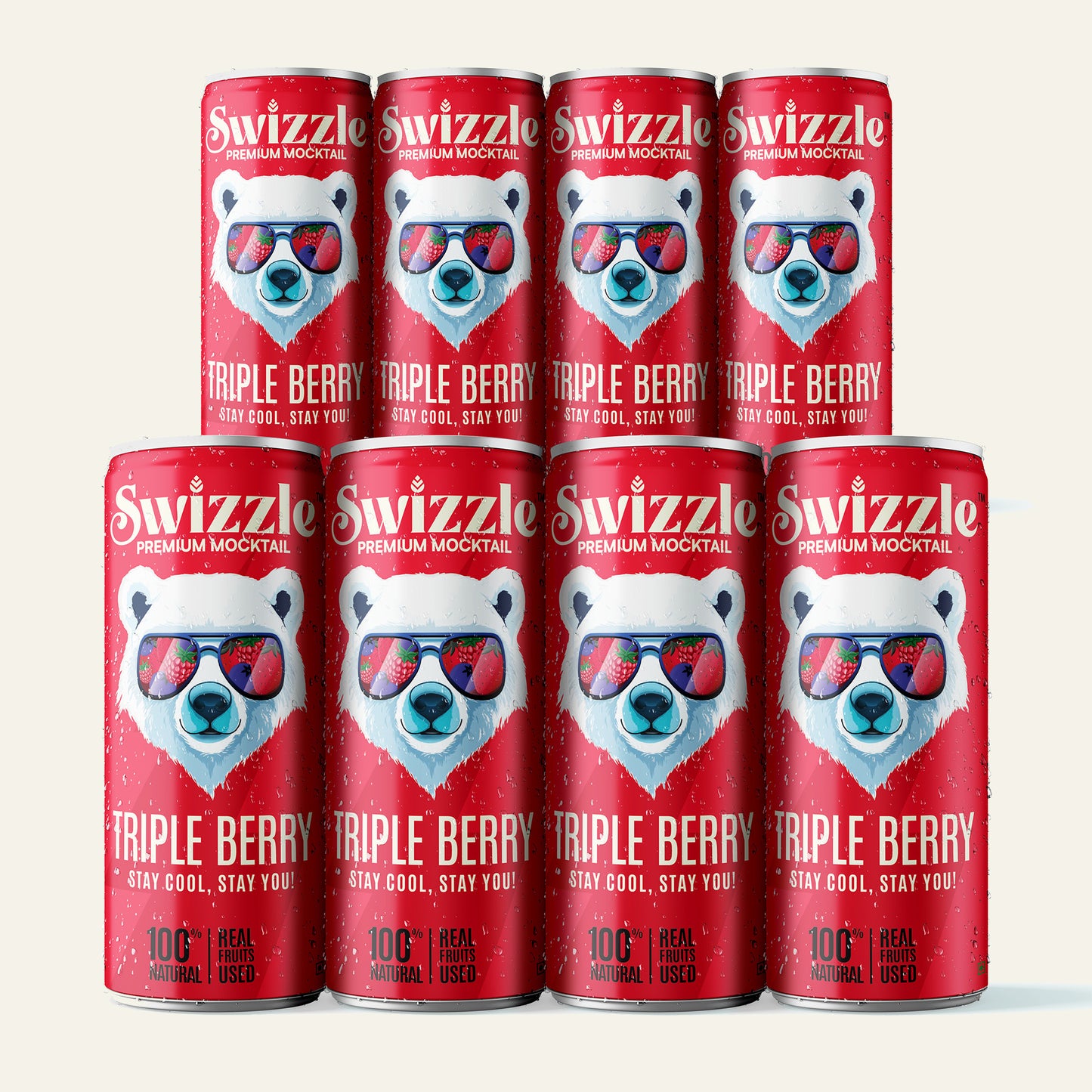 Triple Berry (Swizzle Mocktails / Premium Mocktails Special)